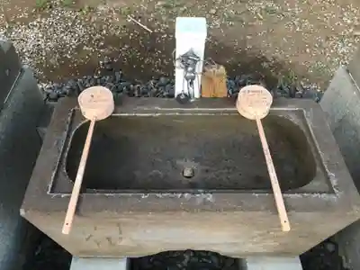 安房栖神社の手水舎