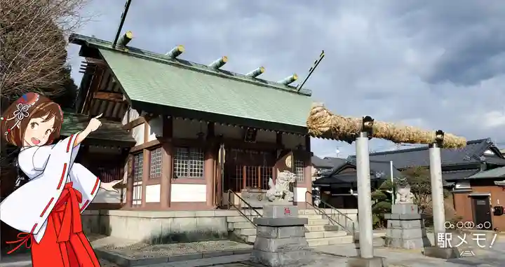 奥戸天祖神社の本殿・本堂