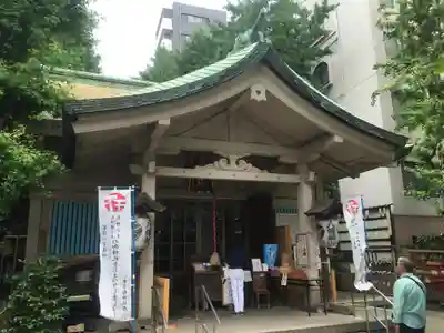 銀杏岡八幡神社の本殿・本堂