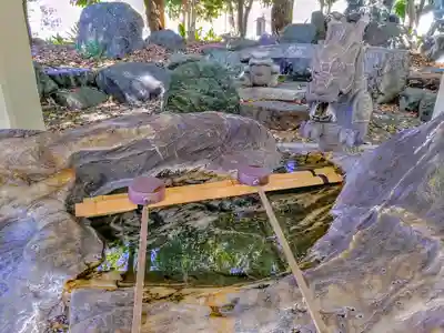 島田神社の手水舎