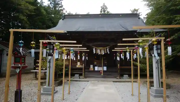 滑川神社 - 仕事と子どもの守り神(福島県)
