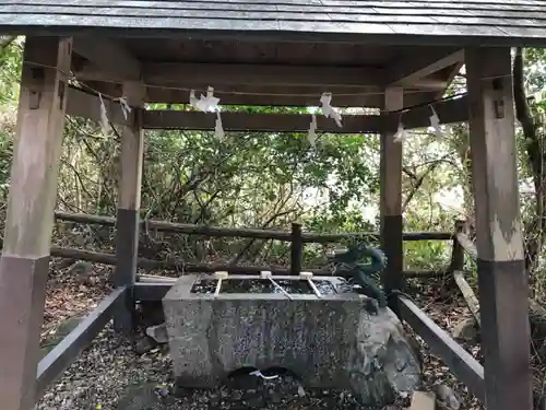 羽豆神社の手水舎