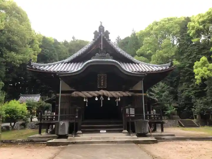 正八幡神社の本殿・本堂