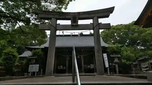 千栗八幡宮の鳥居