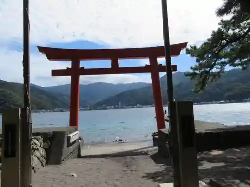 諸口神社の鳥居