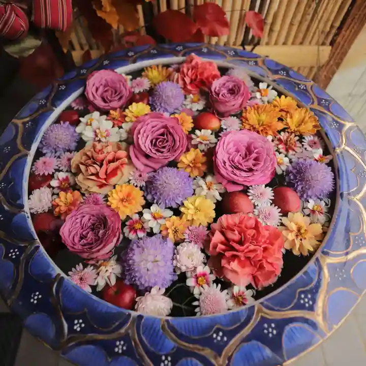 最明寺の手水舎