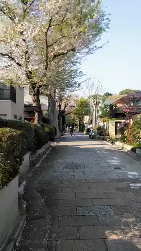 石神井氷川神社の周辺