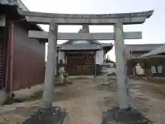 白山神社の鳥居