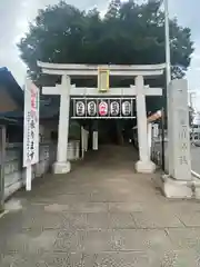 検見川神社の鳥居