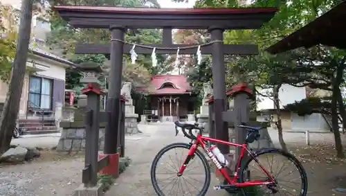 松が丘北野神社の鳥居