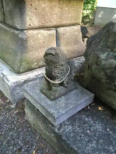 熊碓神社の狛犬