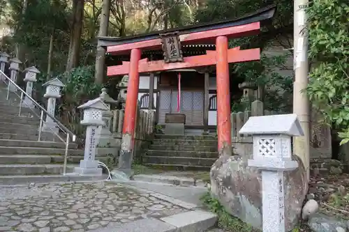 湯泉神社の鳥居