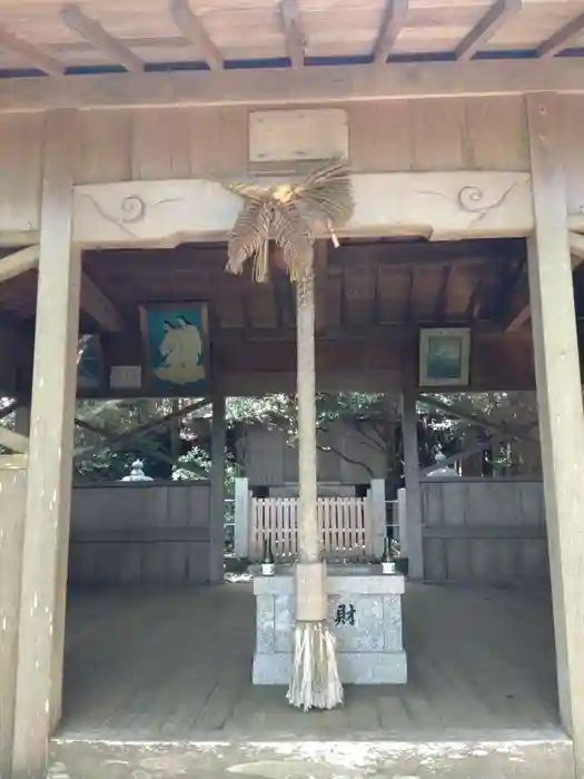 自凝神社の本殿