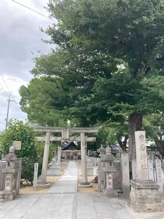 布忍神社の鳥居