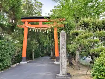 廣瀬大社の鳥居
