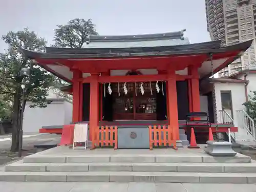 麻布氷川神社の本殿・本堂