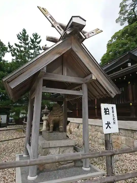 丹後一ノ宮 元伊勢 籠神社の狛犬