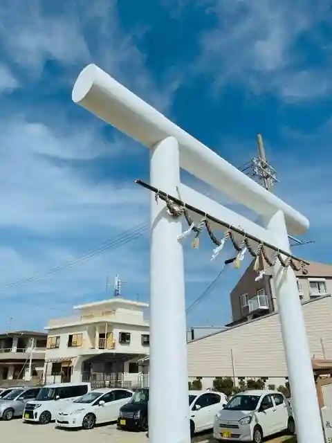 伊勢久留麻神社の鳥居