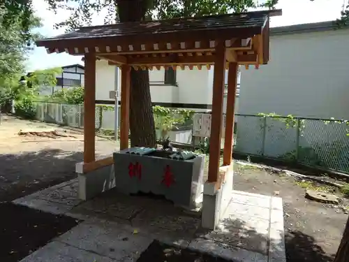 春ノ木神明社の手水舎