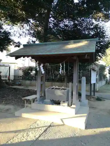 天照神社の手水舎