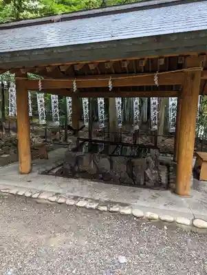 熊野本宮大社の手水舎