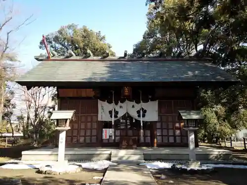 山縣神社の本殿