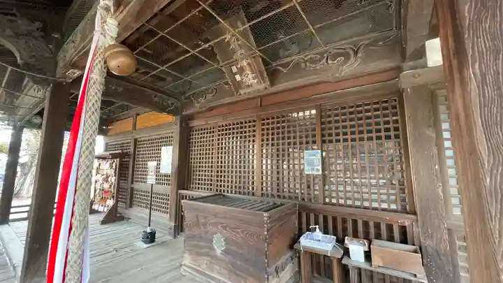 佐保神社の本殿・本堂