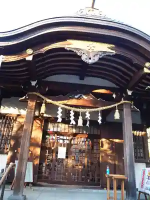 牛天神北野神社の本殿・本堂