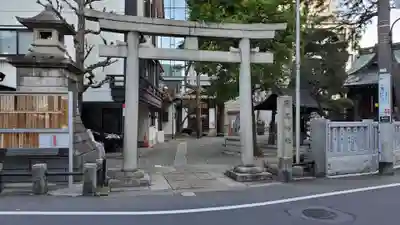 廣尾稲荷神社の鳥居