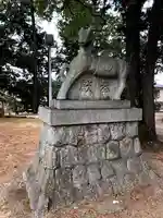 白山社(下小口白山社)の狛犬