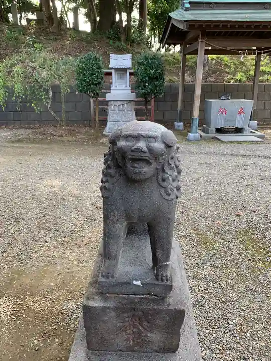 福王神社の狛犬