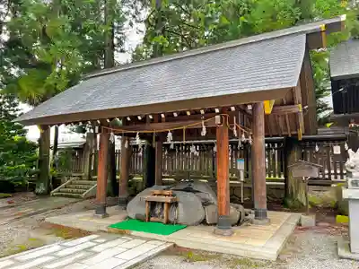 飛騨総社の手水舎