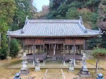 犬次神社の本殿・本堂