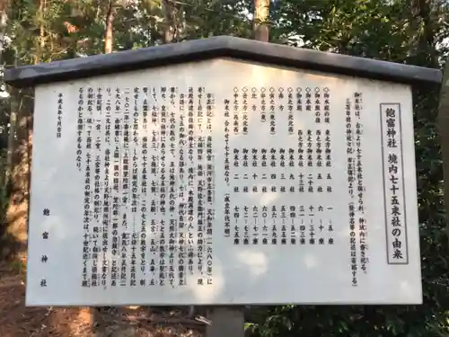 飽富神社の歴史