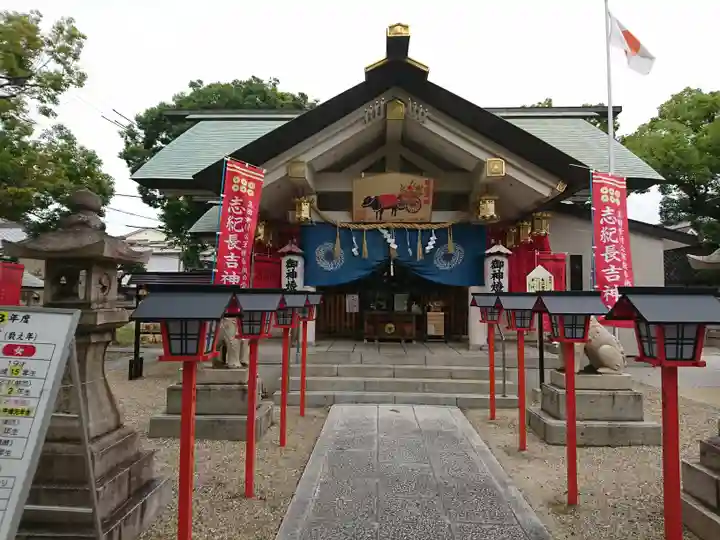 志紀長吉神社の本殿・本堂