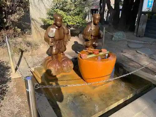 亀戸 香取神社の像