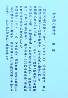 宮城野八幡神社(宮城県)