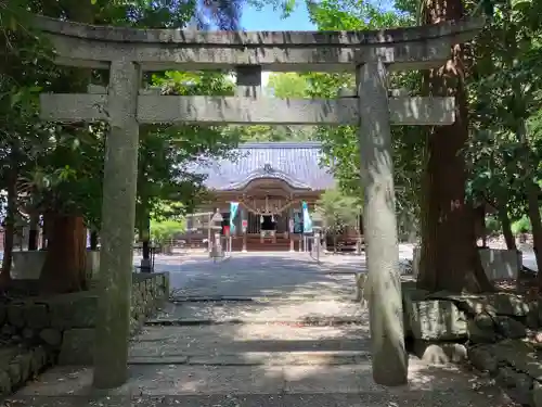 比木神社の鳥居