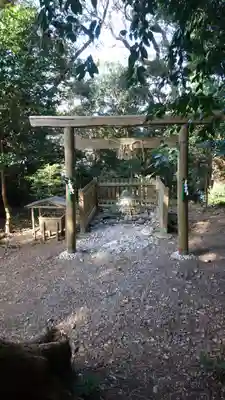 伊射波神社の鳥居