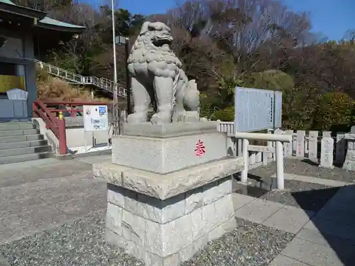 本牧神社の狛犬