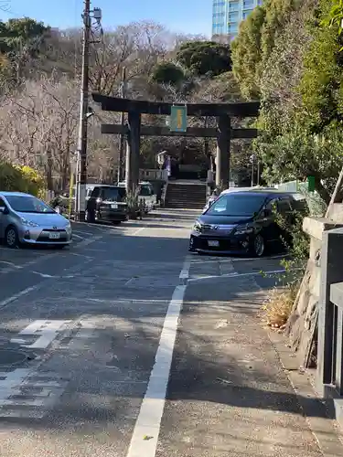 芝東照宮の鳥居