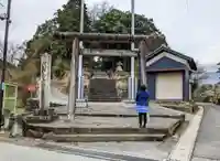 白山神社の鳥居