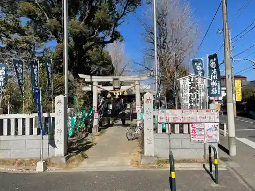 江北氷川神社の鳥居