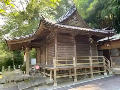 高尾山麓氷川神社の本殿・本堂