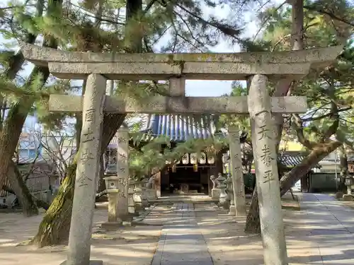 高砂神社の鳥居