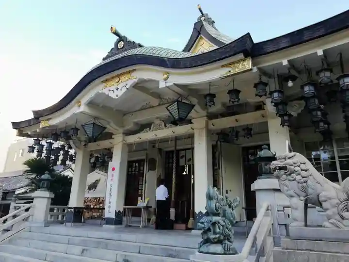 難波八阪神社の本殿・本堂