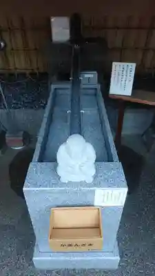 菊名神社の手水舎