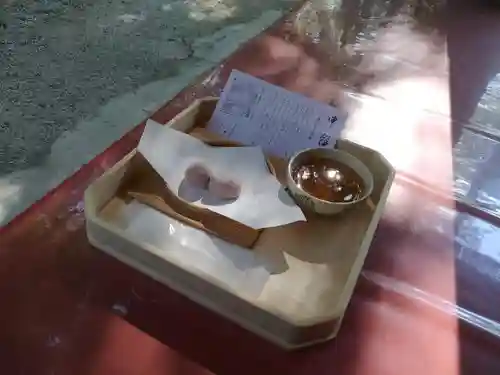 賀茂御祖神社（下鴨神社）の食事