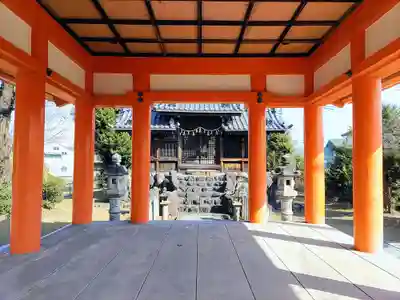 八幡社（外崎）の本殿・本堂