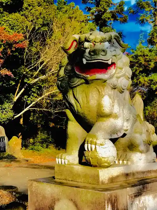 金嶽神社の狛犬